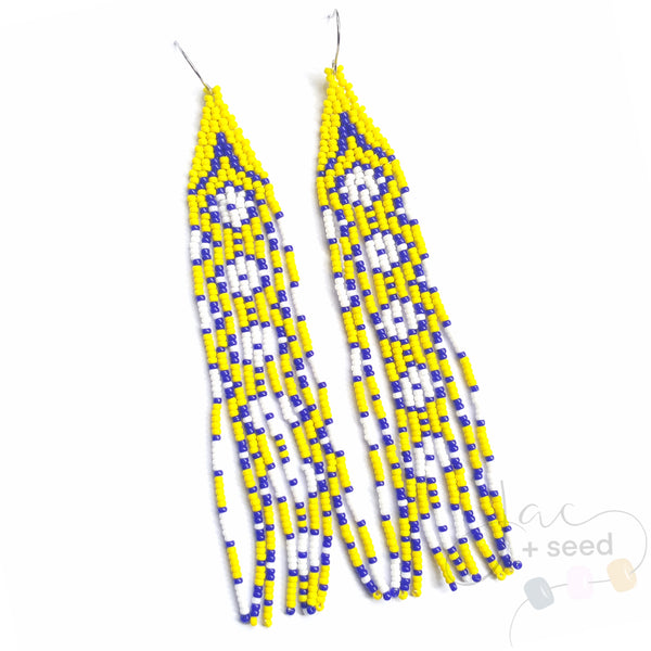 Pattern Statement Earrings