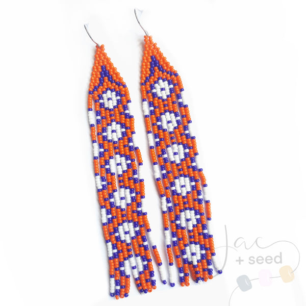 Pattern Statement Earrings