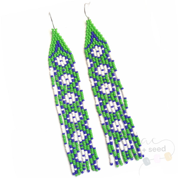 Pattern Statement Earrings