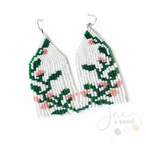 Standard Fringe Earrings - Plant Series