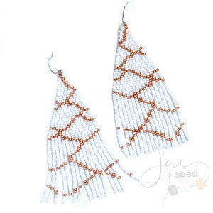 Kintsugi Fringe Earrings